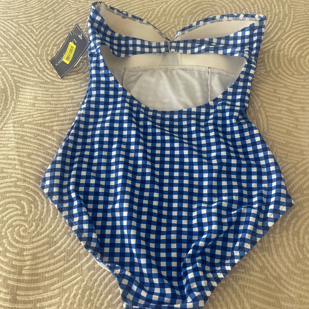 Bathing Suit /Brand New with tags blue&white